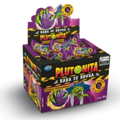 CHICLE ARCOR 180G PLUTONITA BABA DE BRUXA