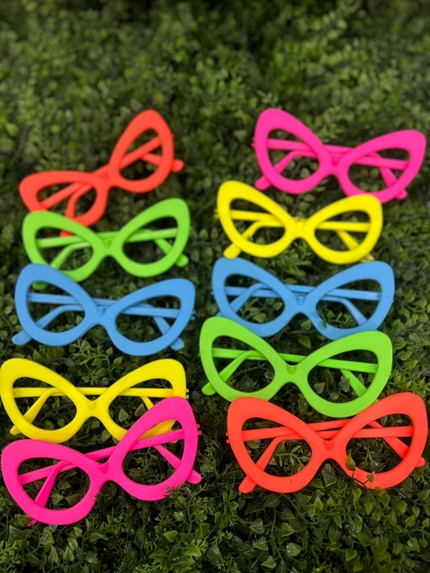 OCULOS RASUL C/10 GATÃO NEON LUZ NEGRA