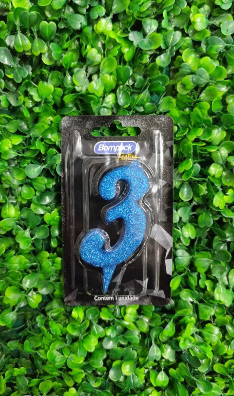 VELA BOMPACK ESPECIAL AZUL N3