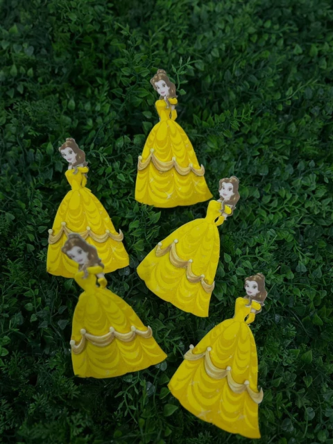 MINI PERSONAGEM PIFFER C/5 PRINCESA BELA E A FERA