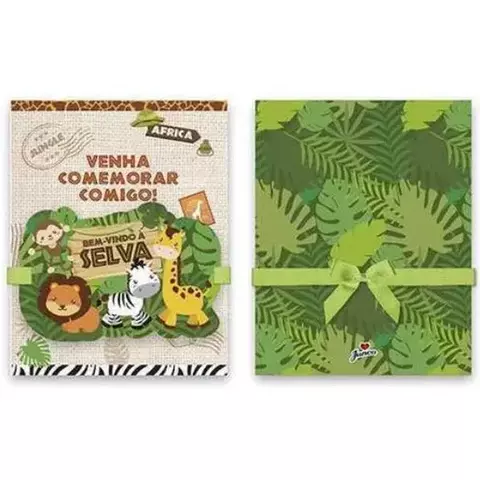 CONVITE JUNCO C/8 BEM VINDO A SELVA 2019