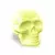 DECORAÇÃO HALLOWEEN BRASILFLEX C/6 MINI CRANIO NEON