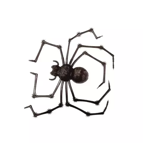 DECORAÇÃO BRASILFLEX ARANHA VIUVA NEGRA