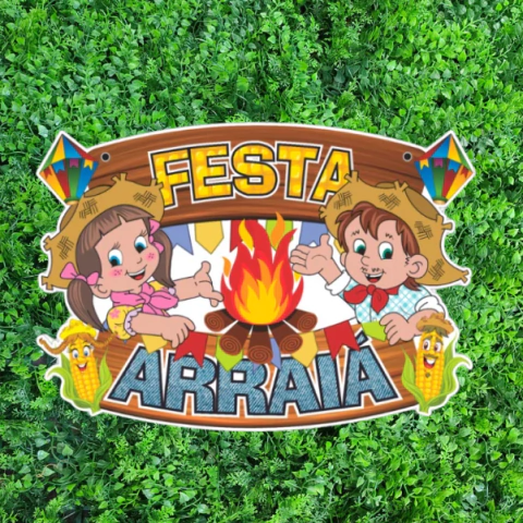 PAINEL DECORATIVO NC TOYS FESTA DO ARRAIAL