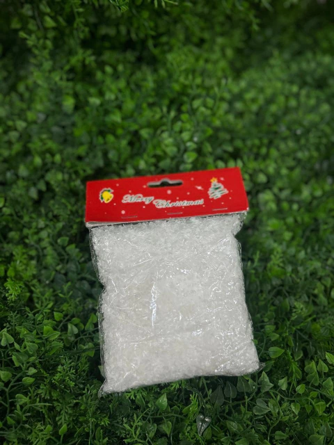DECORAÇÃO NEVE ARTIFICIAL 50G - PONTO DAS FESTAS