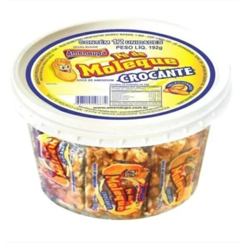 PÉ DE MOLEQUE AMENDUPÃ 192G