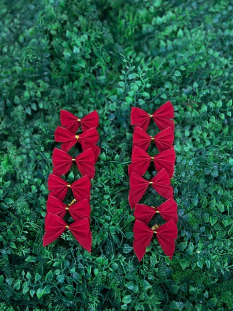 LAÇO TEMMA 6CM C/12 VERMELHO