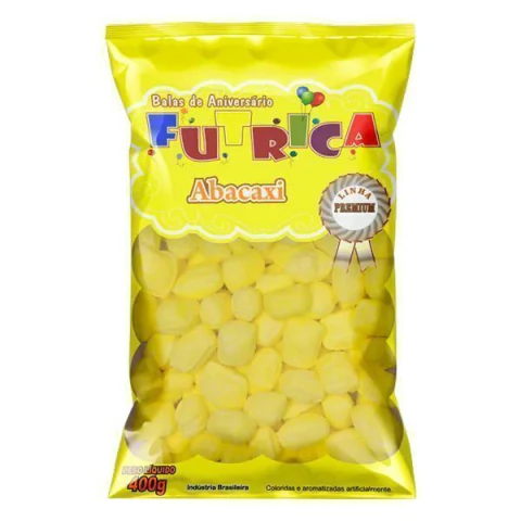 BALA DE COCO FUTRICA 400G ABACAXI