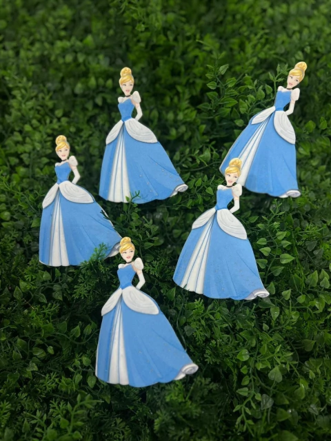 MINI PERSONAGEM PIFFER C/5 PRINCESA CINDERELA