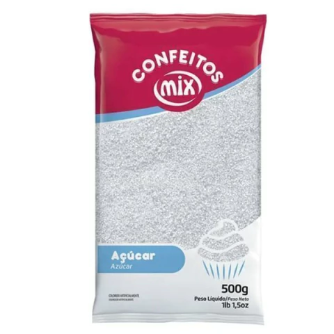 AÇÚCAR CRISTAL MIX 500G BRANCO