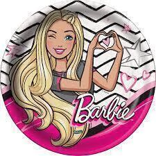 PRATO 18CM FESTCOLOR C/8 BARBIE