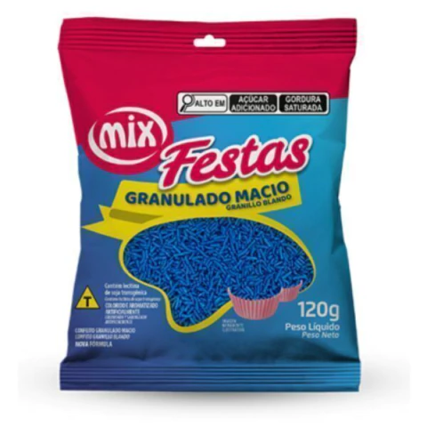 GRANULADO MIX 120G MACIO AZUL