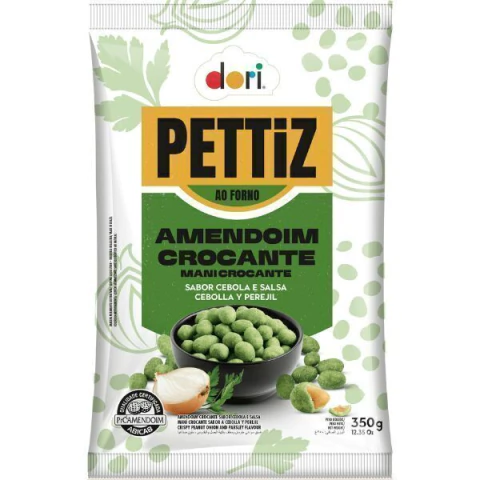 AMENDOIM DORI 350G PETTIZ CEBOLA/SALSA