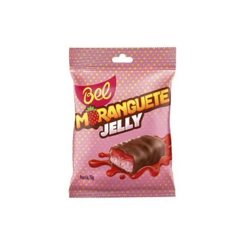 CHOCOLATE BEL 75G MORANGUETE JELLY