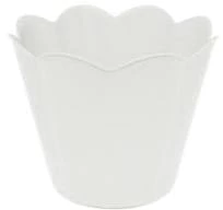 POTE GIRASSOL LSC 11X8CM BRANCO P