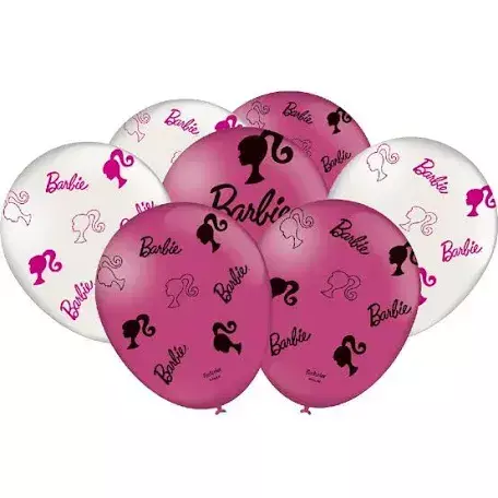 BALAO N9 FESTCOLOR C/25 BARBIE