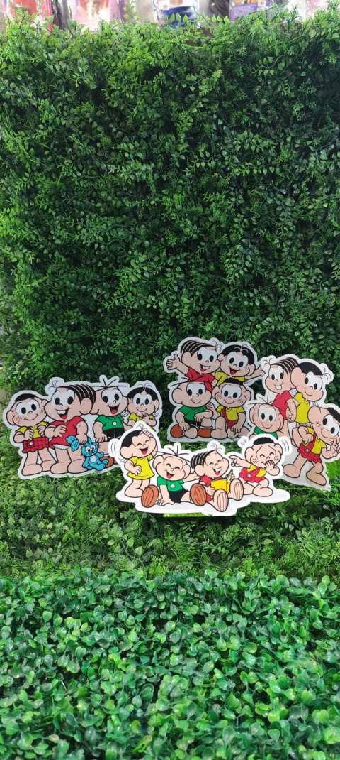 DECORAÇÃO DE MESA ISOFESTAS TURMA DA MÔNICA