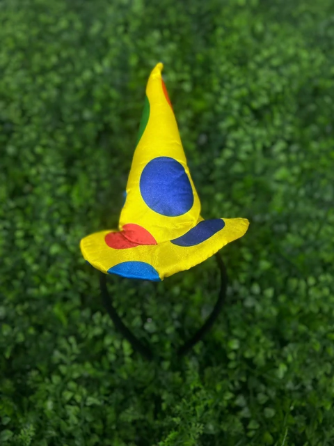 ACESSÓRIO TIARA CHAPÉU CIRCO - PONTO DAS FESTAS