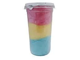 ALGODÃO DOCE 6X20G DOCE NUVEM COLORIDO AMARELO