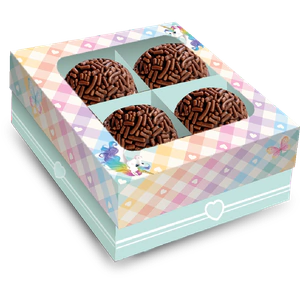 CAIXA FESTCOLOR 4 BOMBOM UNICORNIO NEW