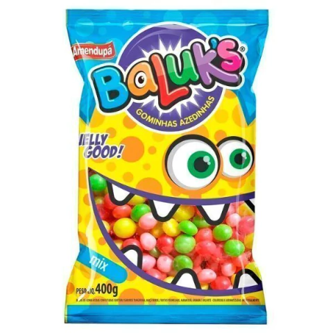 BALUK'S AMENDUPÃ 400G SORTIDA