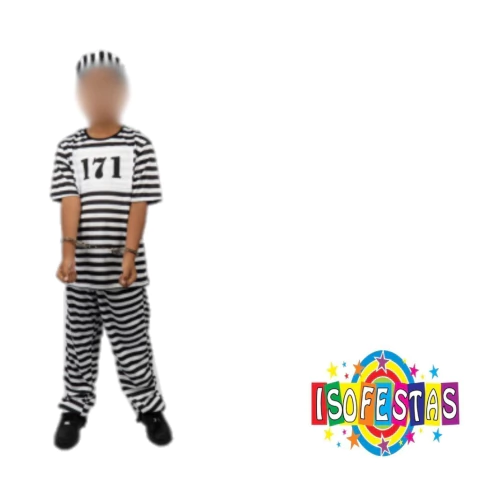 FANTASIA FLORECIDA PRESIDIARIO C/ CALÇA TAM