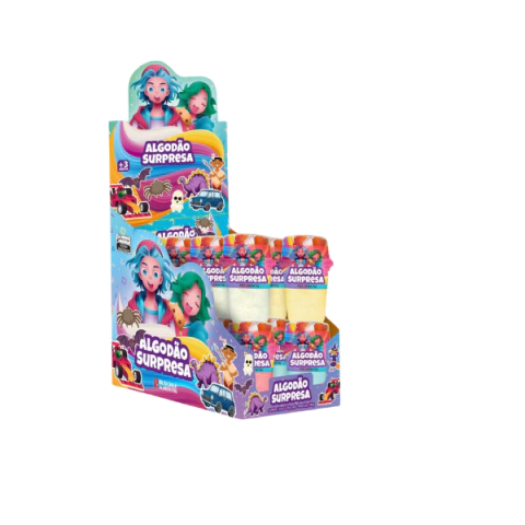 ALGODÃO DOCE 12X15G DOCE NUVEM SURPRESA