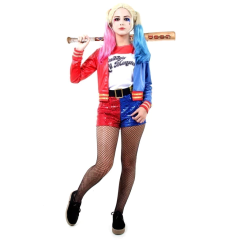 FANTASIA TEEN 60425 ARLEQUINA ESQUADRAO SUICIDA