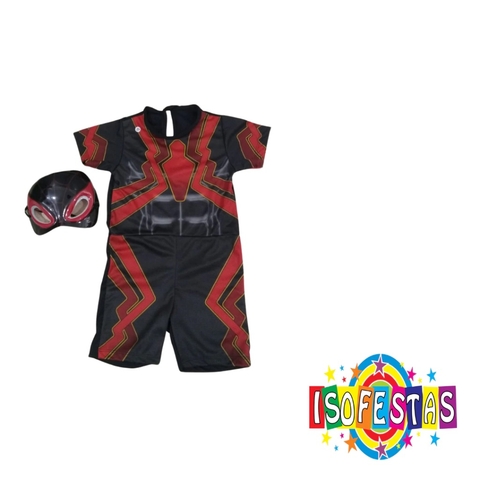 FANTASIA HERO FUN ARACNIDEO (H. ARANHA) PRETO