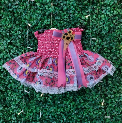 SAIA JUNINA GUGUDADA INFANTIL 132J - comprar online