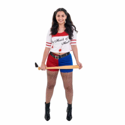 FANTASIA ADULTA REI ELI ANA PALHAÇA TERROR - comprar online