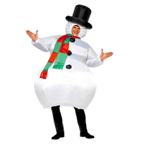 FANTASIA ADULTO 59114 INFLAVEL BONECO DE NEVE