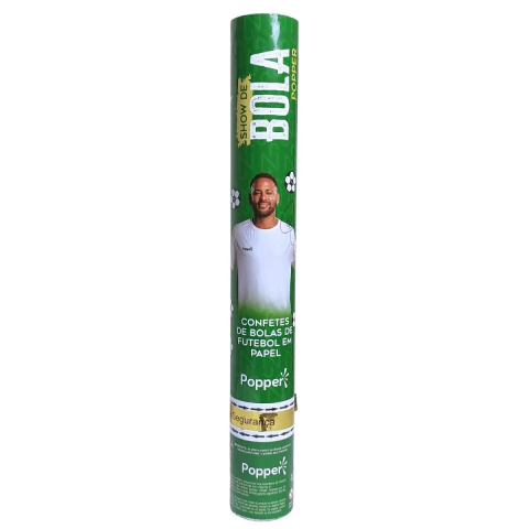 LANÇA CONFETE POPPER SLIM NEYMAR BOLAS DE FUTEBOL