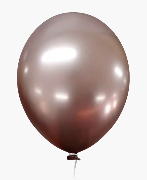 BALAO N9 HAPPY DAY C/25 ALUMINIO ROSE GOLD