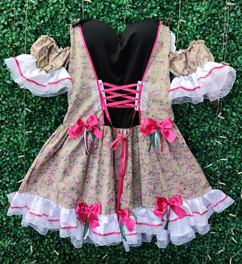 VESTIDO JUNINO ADULTO REI ELI ANA BOJO
