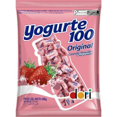 BALA DORI 600G YOGURTE 100 ORIGINAL