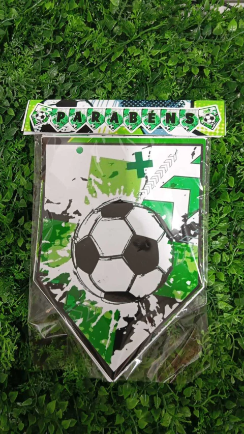 FAIXA PARABÉNS ISOFESTAS FUTEBOL