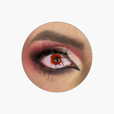 LENTE DE CONTATO POPPER POP VISION VEIAS DE SANGUE