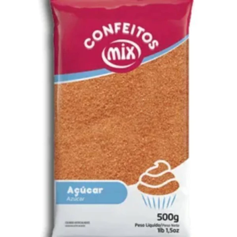 AÇÚCAR CRISTAL MIX 500G LARANJA