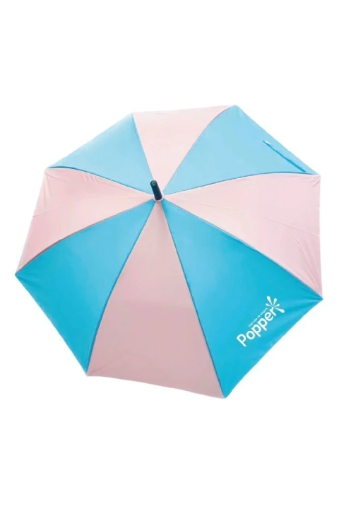 GUARDA CHUVA POPPER CHA REVELAÇÃO MENINO