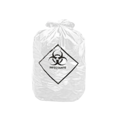 Saco de Lixo Infectante - 100 Unid