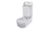 Saboneteira com Reservatório Branco Mazzo - 800mL - comprar online