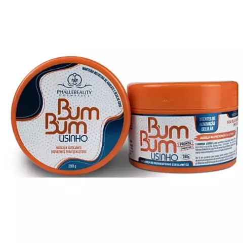 BUMBUM LISINHO ESFOLIANTE E HIDRATANTE DE GLÚTEOS - PHÁLLEBEAUTY