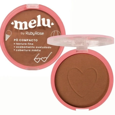 PÓ COMPACTO (COR E160) -MELU BY RUBY ROSE -