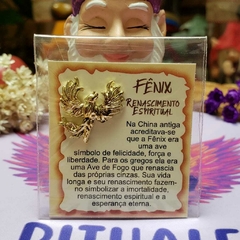 Mini Talismã da Sorte de Bolsa ou Carteiras - Fênix