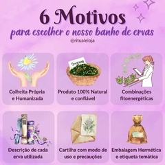 Banho de Ervas Floral - Amor e Pureza - Rituale 