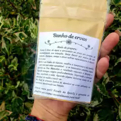 Banho de Ervas Proteção - Proteção energética na internet