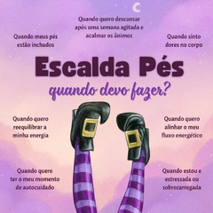 Sal Aromatizado e Escalda Pés Zodíaco - Gêmeos - comprar online