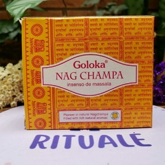 Incenso Natural Cone Cascata Goloka - Nag Champa na internet