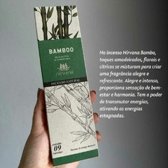 Incenso Natural Nirvana - Bamboo: Bem-estar e Harmonia - comprar online